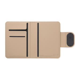 VINGA Baltimore RCS Passport Cover With Finder Dual Fawn