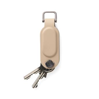 VINGA Baltimore RCS Schlüsselhalter mit Dual-Finder Beige