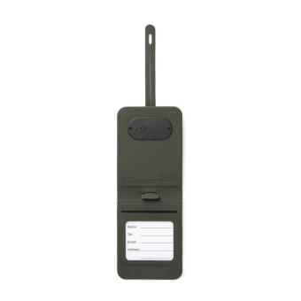 VINGA Baltimore RCS Luggage Tag With Finder Dual Green