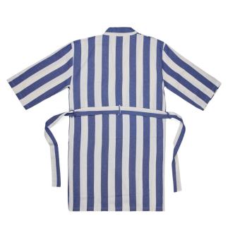VINGA Ornos GRS hammam robe L/XL Blue/white