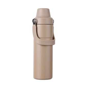 VINGA Baltimore Trek RCS recycelte SS Flasche 600ml Beige