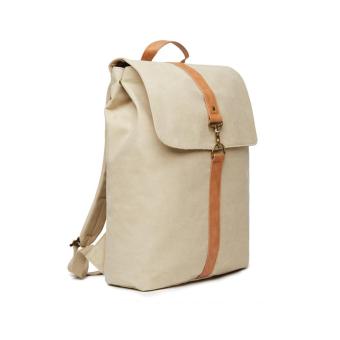 VINGA Bosler backpack GRS recycled canvas Fawn