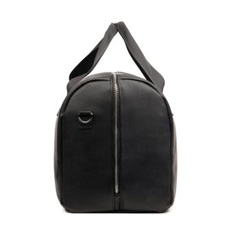 VINGA Bermond Wochenendtasche aus RCS recyceltem PU Schwarz