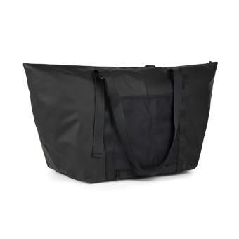VINGA Livorno Wochenendtasche aus GRS recyceltem Polyester Schwarz