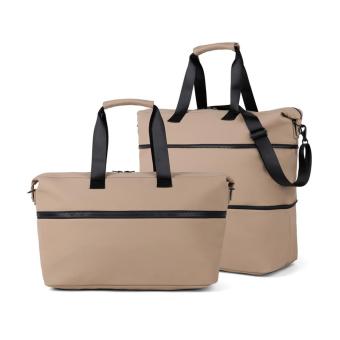 VINGA Baltimore RCS expandable weekend bag Fawn