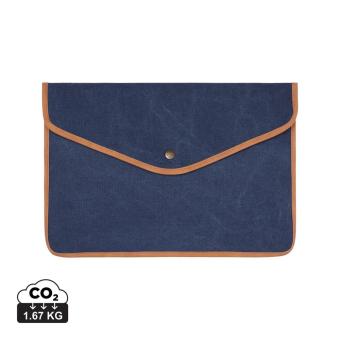 VINGA Bosler GRS recycled canvas 14" laptop sleeve 