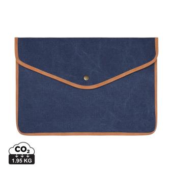 VINGA Bosler GRS recycled canvas 16" laptop sleeve 