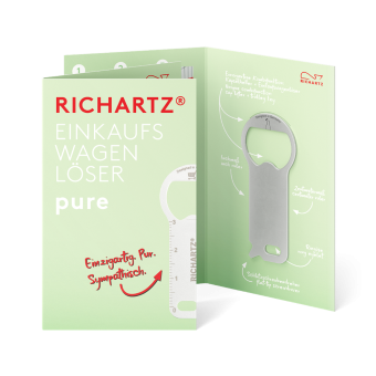 RICHARTZ® EINKAUFSWAGENLÖSER pure Silver