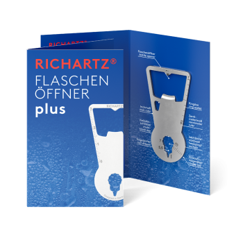RICHARTZ® FLASCHENÖFFNER plus Silver