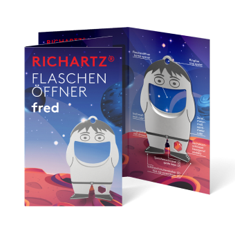 RICHARTZ® FLASCHENÖFFNER fred Silver