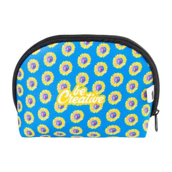 CreaBeauty Soft M Individuelle RPET-Kosmetiktasche Schwarz