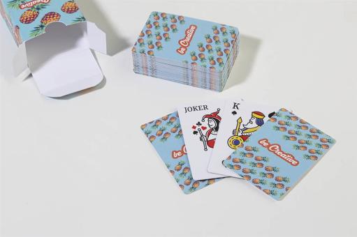 CreaCard Pocket Individueller Spielkarten Weiß
