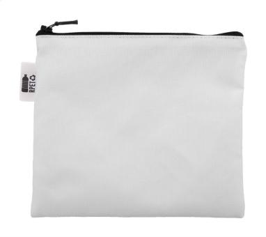 CreaBeauty M RPET Individuelle Kosmetiktasche Schwarz/weiss