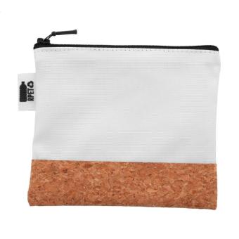 CreaBeauty Cork S RPET custom cosmetic bag, nature Nature,black