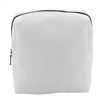 CreaBeauty Square M Individuelle Kosmetiktasche Schwarz/weiss
