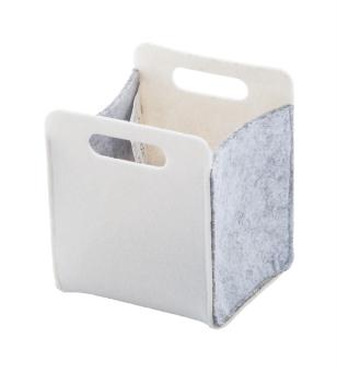 CreaFelt Desk S Individueller Schreibtischorganizer Weiß/grau