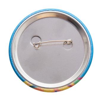 PinBadge RPET Maxi Button-Anstecker Weiß