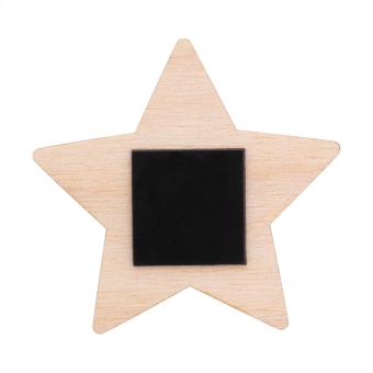 Woofri Xmas custom Christmas fridge magnet, star, nature Nature,green