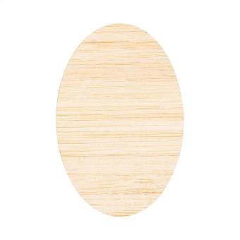 Boofri fridge magnet, oval Nature blue