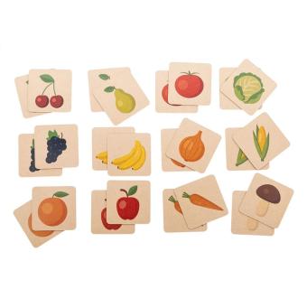 Minimor Eco Individuelles Memory-Spiel Natur blau
