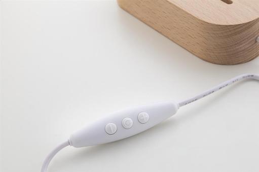 Woodify LED-Trophäe, grün Grün,transparent