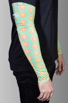 CreaLimb custom RPET arm sleeves, white White | L