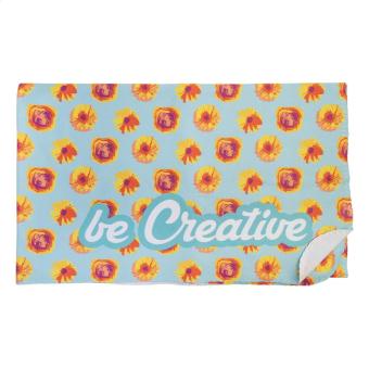 CreaFleece Individuelle Fleece-Decke, RPET Weiß