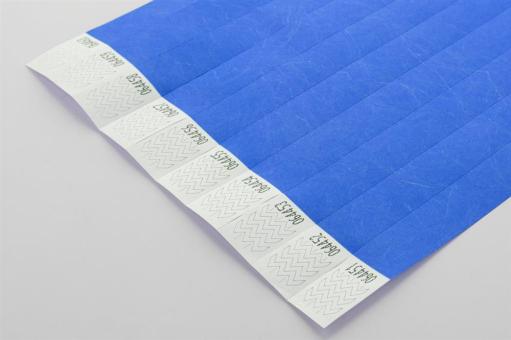 Wristvek tyvek wristbands (10 pcs) Aztec blue