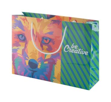 CreaShop H Papiertasche, horizontal Mehrfarbig