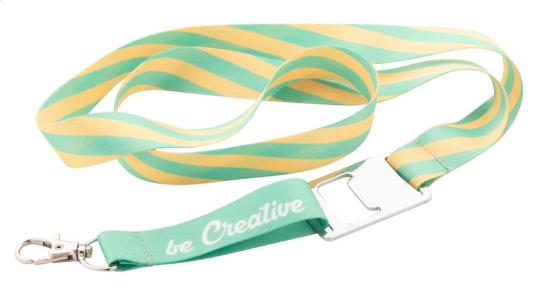 Subyard Drink Sublimations-Lanyard Weiß