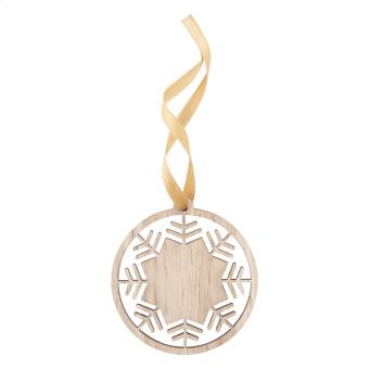 Lundamo Weihnachtsbaumschmuck, Snowflake Gold