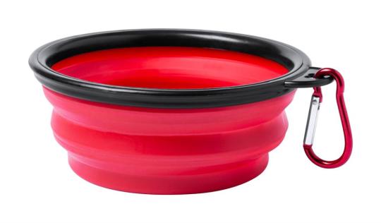 Baloyn dog bowl Red