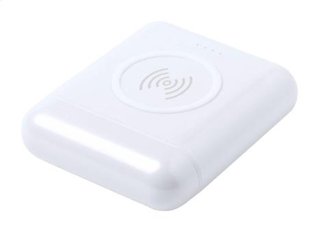 Repte power bank earphones White