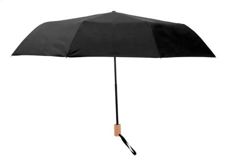 Brosoboo RPET Regenschirm Schwarz