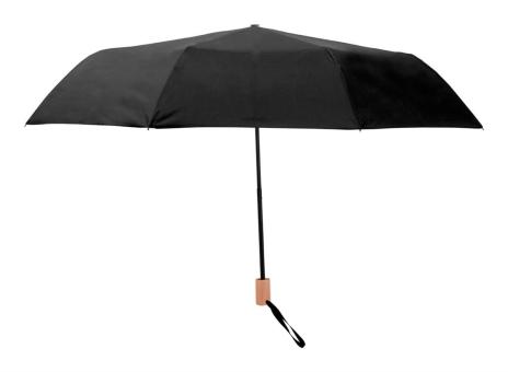 Brosian RPET Regenschirm, natur Natur,schwarz