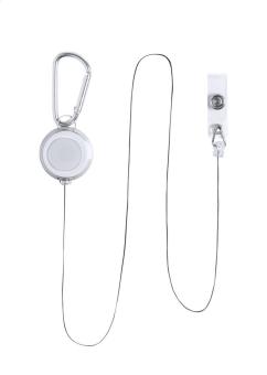 Piste pass holder White/silver
