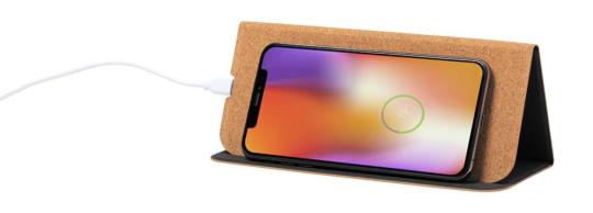 Relium Wireless-Charger Mousepad Natur