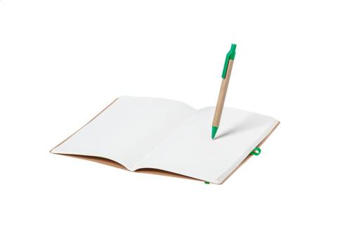 Esteka notebook, nature Nature,green