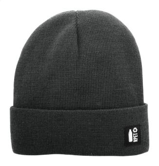 Peaky Wintermütze aus RPET Aschgrau