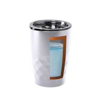 Blur copper insulated thermo cup Silver
