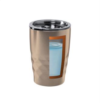 Cupper copper insulated thermo cup Gold