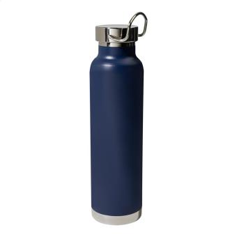 Cuppar Kupferisolierte Thermoflasche Dunkelblau