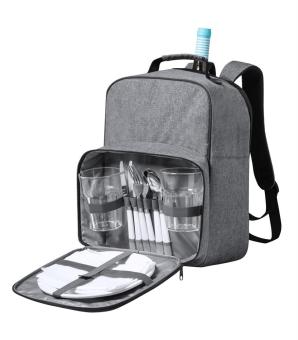 Kazor RPET cooler picnic backpack Convoy grey
