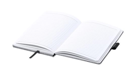 Charbuk Notizbuch mit Wireless-Charger Grau