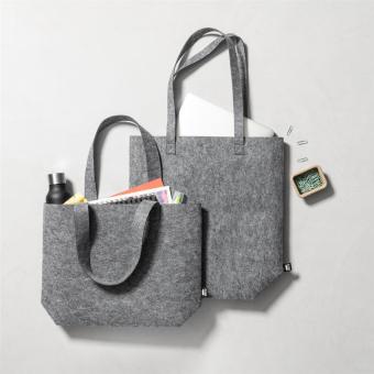 Shoffel RPET Einkaufstasche Grau