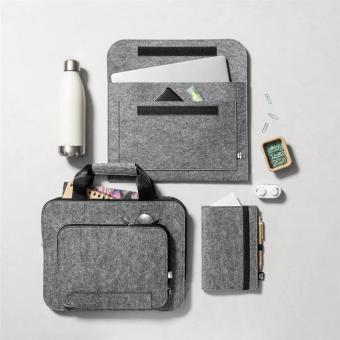 Feddox RPET laptop pouch Convoy grey
