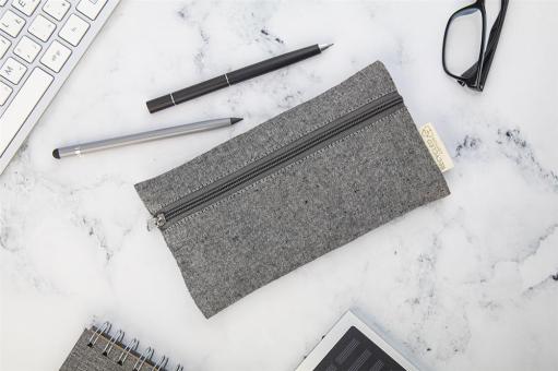 Pambuk Stiftetasche Grau