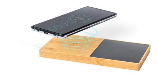 Junshan Tassenwärmer/Wireless-Charger Natur