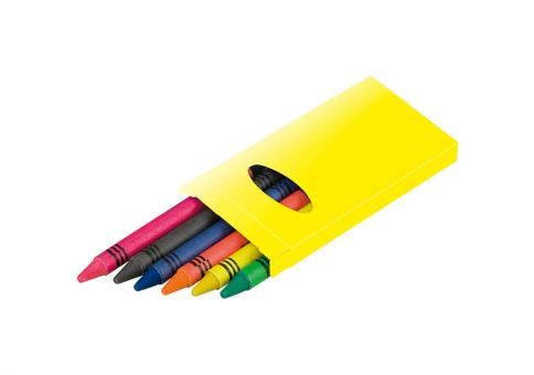Tune 6 pc crayon set Yellow