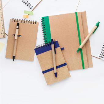 Negundo notebook with pen, nature Nature,black